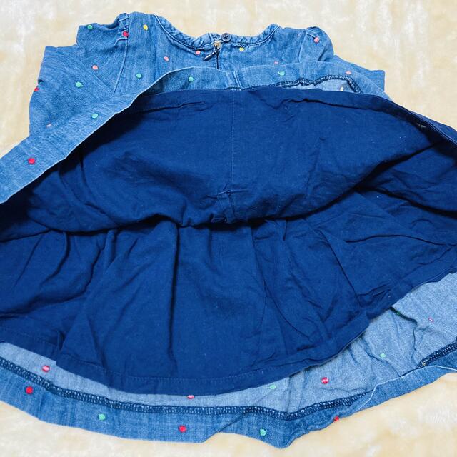 GAP(ギャップ)のgap ワンピース ☆90☆ キッズ/ベビー/マタニティのキッズ服女の子用(90cm~)(ワンピース)の商品写真