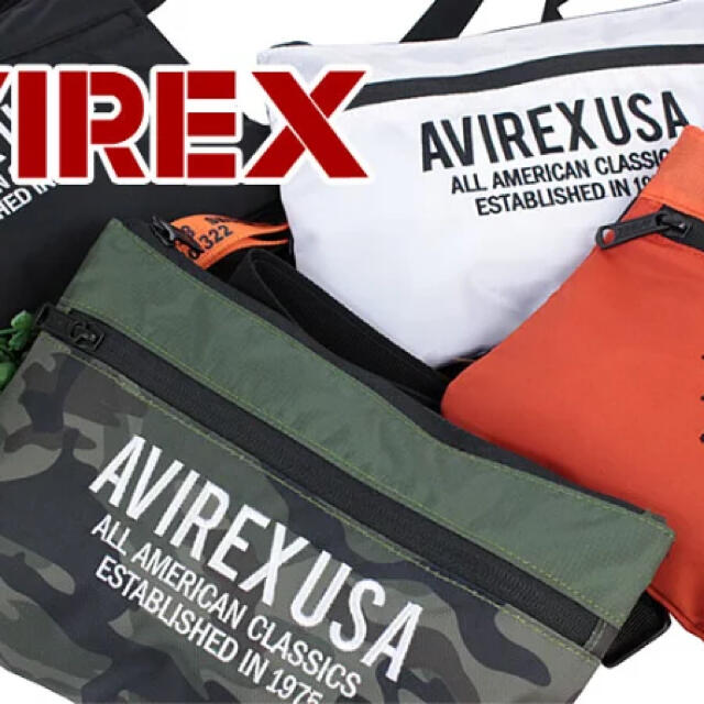 AVIREX(アヴィレックス)のアビレックス AVIREX サコッシュショルダーバッグ AX 1100  メンズのバッグ(ショルダーバッグ)の商品写真