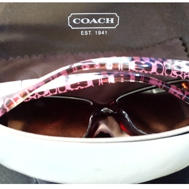 COACH(コーチ)のTIARA様COACH サングラス ケース付き レディースのファッション小物(サングラス/メガネ)の商品写真