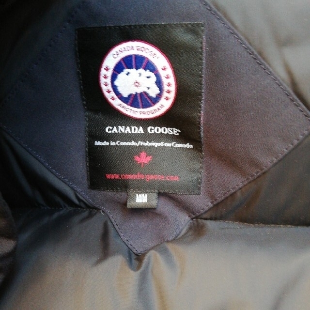 CANADA GOOSE(カナダグース)の2021-12-08！21時迄!SALE！正規カナダグースベスト！ネイビー メンズのジャケット/アウター(ダウンベスト)の商品写真