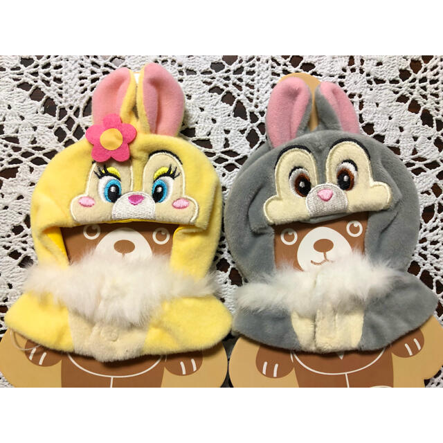 ディズニーストア　とんすけ　ミスバニー　ぬいぐるみキーチェーン専用　コスチューム