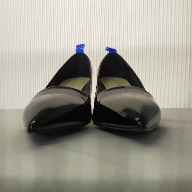 ALAIN TONDOWSKI クリアヒール エナメル パンプス 23.5cm レディースの靴/シューズ(ハイヒール/パンプス)の商品写真