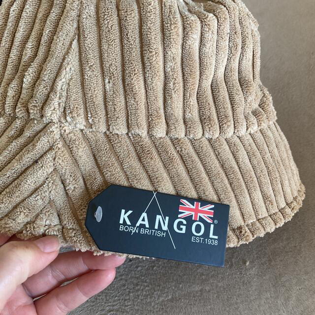 KANGOL(カンゴール)の【再値下げしました！】カンゴール　冬素材バケットハット　キャメル メンズの帽子(ハット)の商品写真