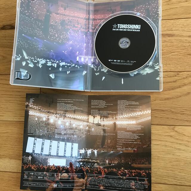 東方神起(トウホウシンキ)の東方神起　2nd LIVE TOUR FIVE IN THE BLACK  エンタメ/ホビーのDVD/ブルーレイ(ミュージック)の商品写真