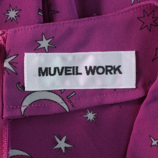 MUVEIL WORK(ミュベールワーク)のMUVEIL WORK ワンピース レディース レディースのワンピース(ひざ丈ワンピース)の商品写真