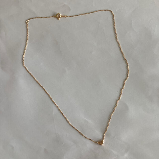 ete - 早い者勝ち ete 18k プチハート ネックレスの通販 by ete - 早い者勝ち ete 18k プチハート ネックレスの通販 by
