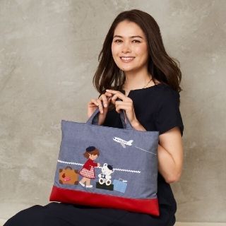 ファミリア×JAL    コラボ第二弾　オリジナルレッスンバッグ    新品