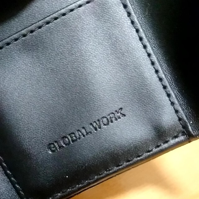 GLOBAL WORK(グローバルワーク)のGLOBAL WORK 折り財布 ブラック レディースのファッション小物(財布)の商品写真