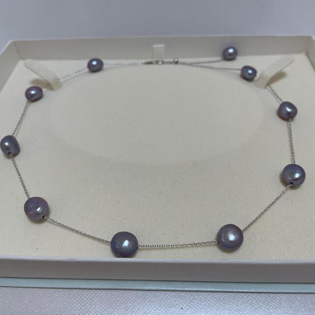 激安の TASAKI - 淡水バロック ステーションパールネックレス 美品