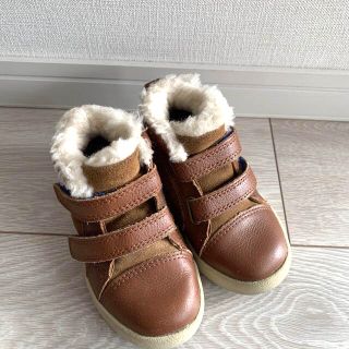 アグ(UGG)の再値下げしました！UGG キッズブーツ　13.5 茶色　(ブーツ)