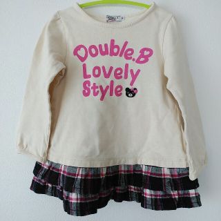 ダブルビー(DOUBLE.B)の★ダブルB トレーナー 100cm(Tシャツ/カットソー)