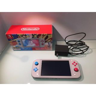 ニンテンドースイッチ(Nintendo Switch)の■【中古】ニンテンドー スイッチ Lite/ザシアン・ザマゼンタ バージョン(携帯用ゲーム機本体)