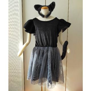 クレアーズ(claire's)の【140】黒猫🐾コスプレ3点セット👗(その他)