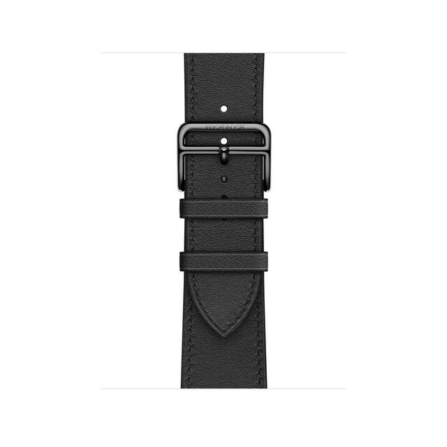 Apple Watch HERMES 44mm レザー　バンド　黒