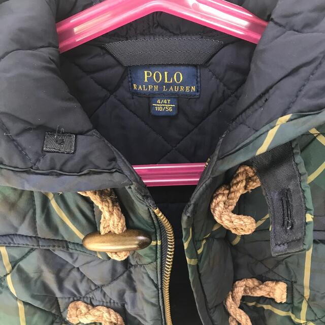 POLO RALPH LAUREN(ポロラルフローレン)のm★o様専用】RALPH LAUREN キルティングコート　110 キッズ/ベビー/マタニティのキッズ服女の子用(90cm~)(コート)の商品写真