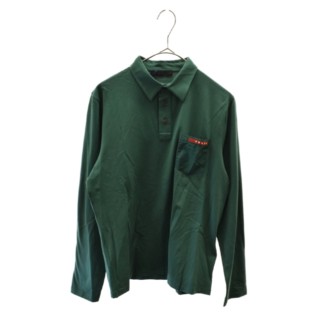 PRADA プラダ 長袖ポロシャツ 半額セール 6956円 stbcoaching.be