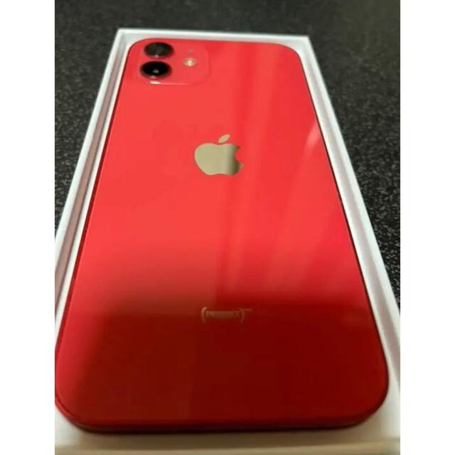 Apple レッド simフリーの通販 by udon's shop｜アップルならラクマ - アップル iPhone12 64GB 最安値好評