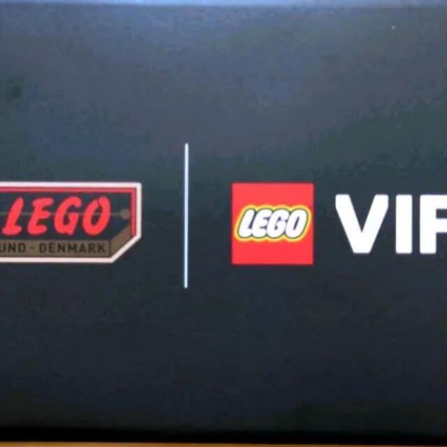 Lego(レゴ)のレゴ　5007016　レトロなブリキ看板　VIP　非売品　LEGO インテリア/住まい/日用品のインテリア小物(その他)の商品写真