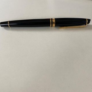 ウォーターマン(Waterman)のWATERMAN 万年筆　エキスパート　エッセンシャル　ブラックGT M 中字(ペン/マーカー)