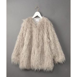 ビューティアンドユースユナイテッドアローズ(BEAUTY&YOUTH UNITED ARROWS)の＜6(ROKU)＞FAKE FUR COAT 36(毛皮/ファーコート)