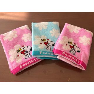 スヌーピー(SNOOPY)のSNOOPYタオルセット☆③(タオル/バス用品)