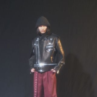 ジョンローレンスサリバン(JOHN LAWRENCE SULLIVAN)のLITTLE BIG Double Leather Riders Jacket (ライダースジャケット)