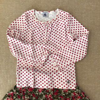 プチバトー(PETIT BATEAU)のm様専用　プチバトー  カットソー4ans/104cm(Tシャツ/カットソー)