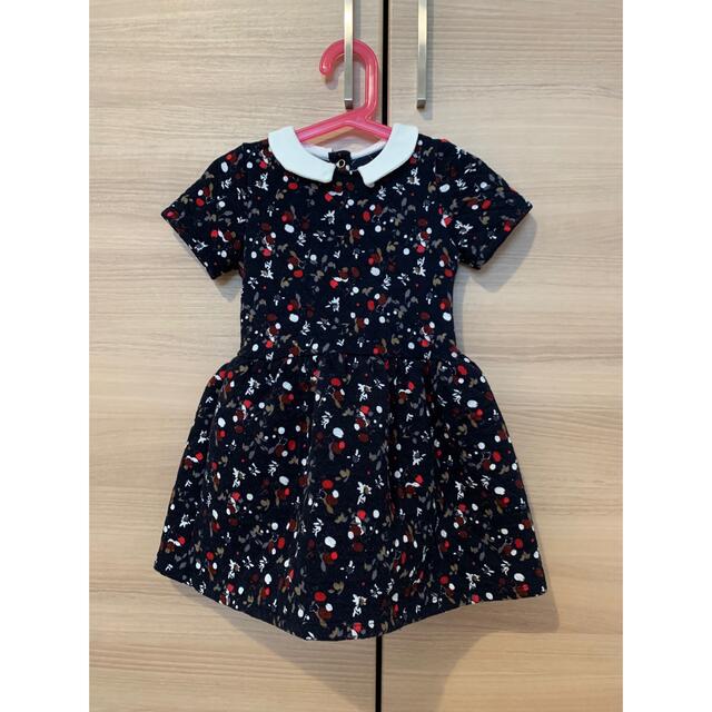 PETIT BATEAU(プチバトー)のプチバトー　ワンピース　used キッズ/ベビー/マタニティのキッズ服女の子用(90cm~)(ワンピース)の商品写真