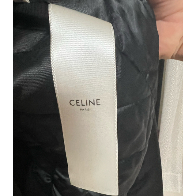 celine(セリーヌ)の今期　CELINEフード付きテディジャケット　(新品未使用、即完売、希少サイズ) メンズのジャケット/アウター(ブルゾン)の商品写真