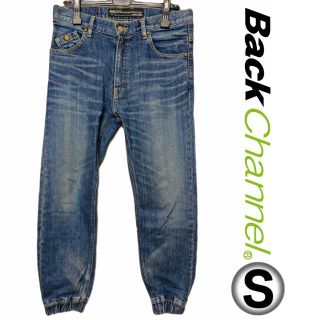 バックチャンネル(Back Channel)の【Back Channel】USED DENIM JOGGER PANTS(デニム/ジーンズ)