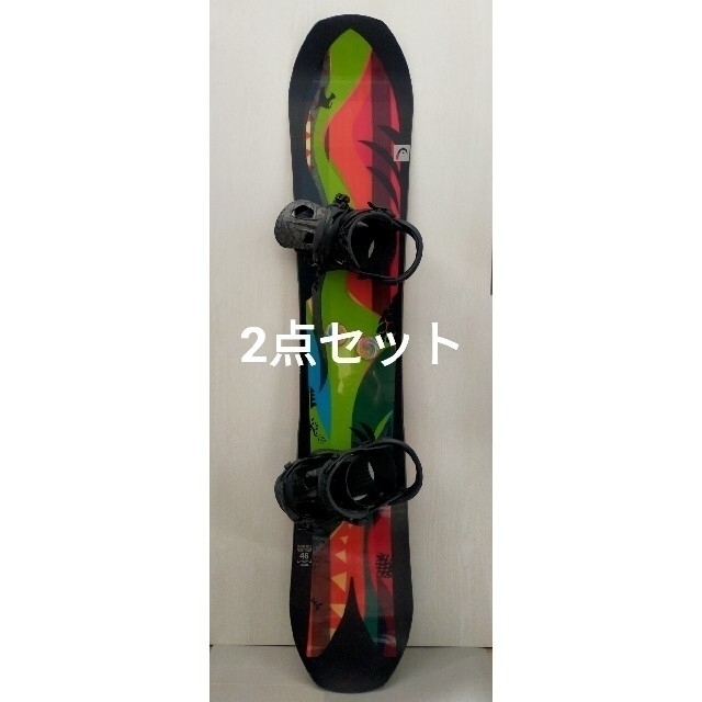 ヘッド ✕ フラックス レディース 板・ビンディング 【2点セット