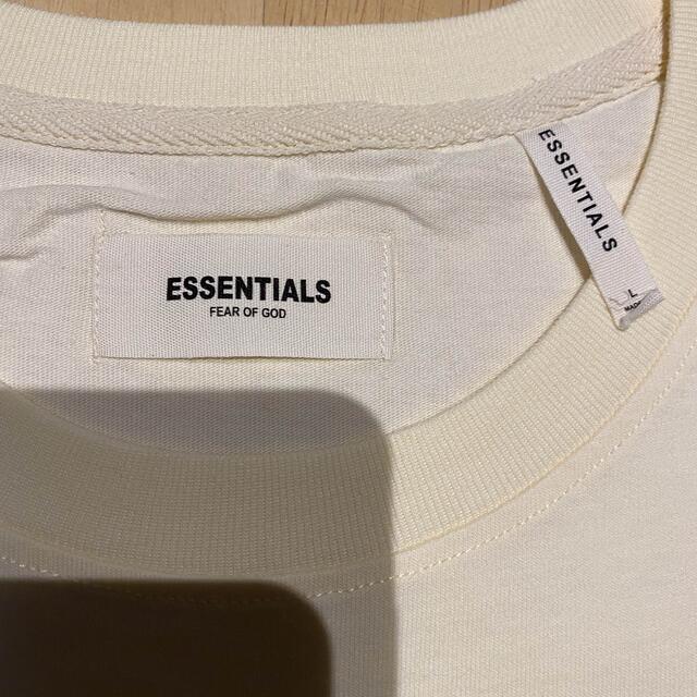 Tシャツ/カットソー(半袖/袖なし)新品未使用 Essentials Fear of God Tシャツ L