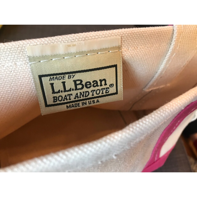 L.L.Bean(エルエルビーン)の【限定色】L.L.Bean ボート&トート バッグ ピンク XS キャンバス レディースのバッグ(トートバッグ)の商品写真