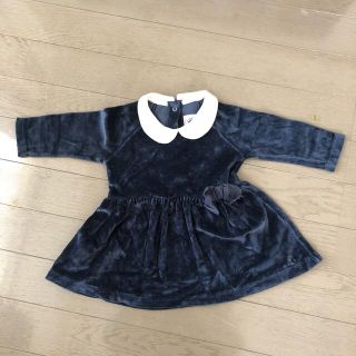 プチバトー(PETIT BATEAU)のプチバトーワンピース 6m67㎝(ワンピース)