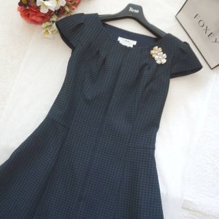 René - 極美品♡ルネ♡ジャガードワンピースの通販 by ♡|ルネならラクマ
