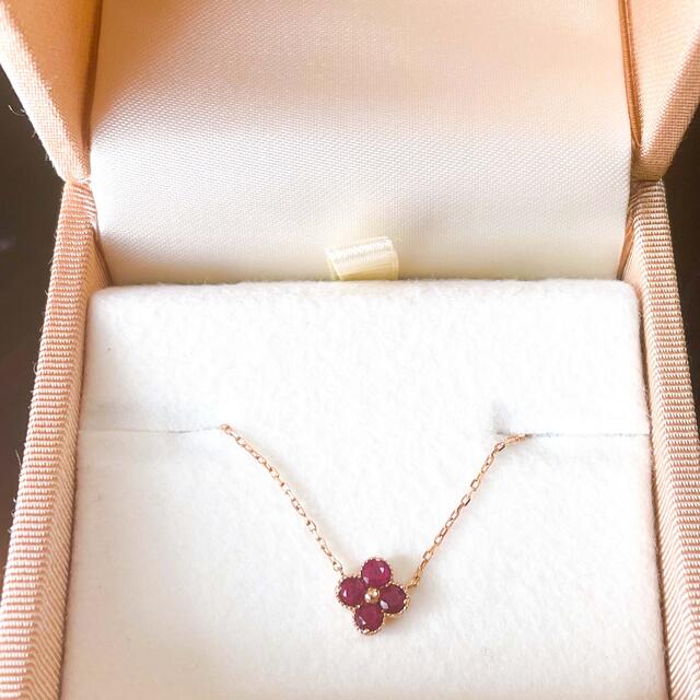 ★最終値下げ★bizoux アナイス ルベライト ネックレス K18 ★最終値下げ★bizoux アナイス ルベライト ネックレス K18