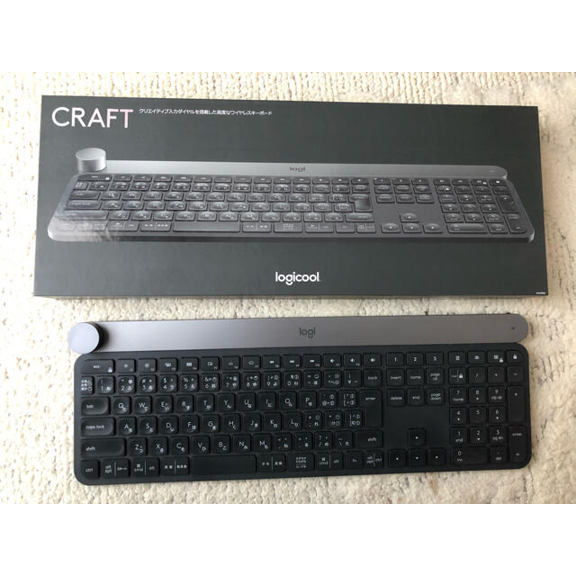 （値下）Logicool マルチデバイス ワイヤレスキーボード KX1000S