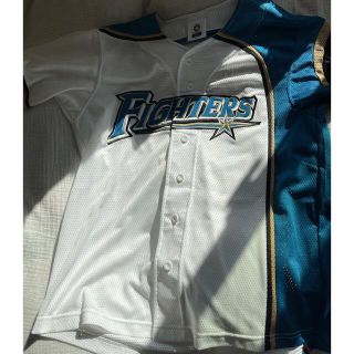 ホッカイドウニホンハムファイターズ(北海道日本ハムファイターズ)の【美品】大谷翔平 ユニフォーム 日ハム Sサイズ(スポーツ選手)