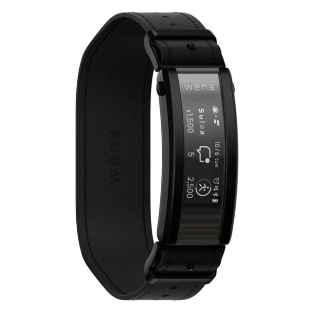 新品未開封】SONY wena 3 leather Premium Black - 時計 新品未開封】SONY wena 3 leather Premium Black - 時計