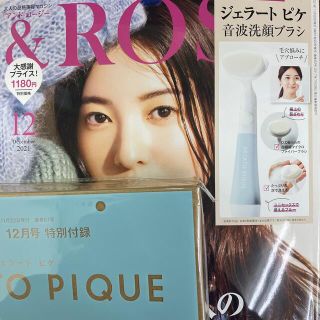 ジェラートピケ(gelato pique)の& ROSY 付録のみ(フェイスケア/美顔器)