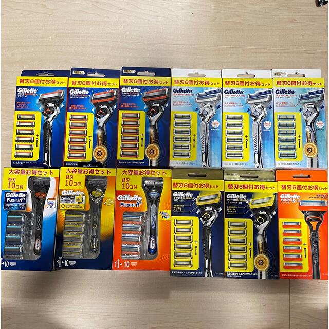 Gillette ジレット 替刃 フュージョン 5＋1  他 88個 未開封品