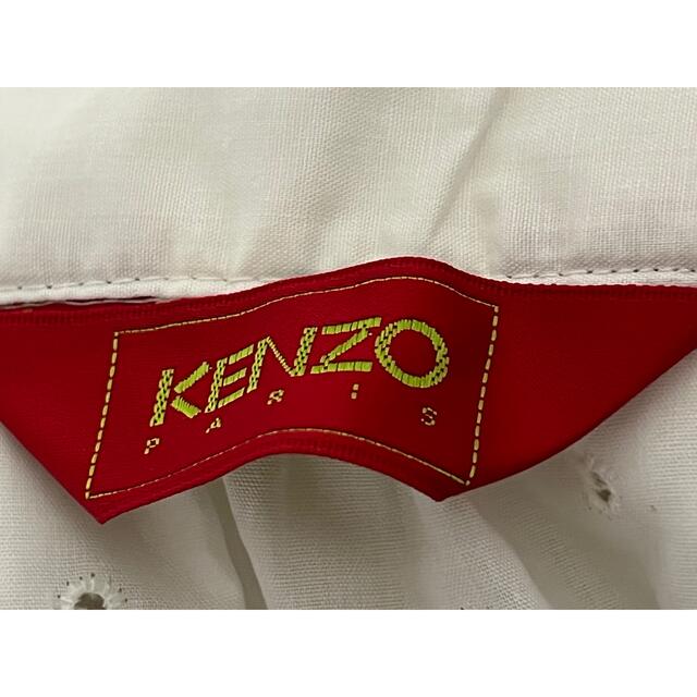 KENZO(ケンゾー)のエプロン 白ホワイト 未使用 ケンゾ インテリア/住まい/日用品のキッチン/食器(収納/キッチン雑貨)の商品写真