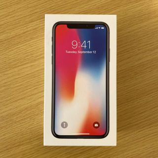 アップル(Apple)のiPhoneX空箱(その他)