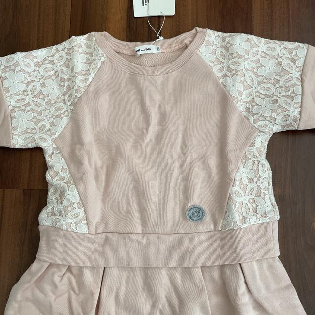 BEBE Noeil(ベベノイユ)の新品　ノイユエイムベベ　ワンピース　130 キッズ/ベビー/マタニティのキッズ服女の子用(90cm~)(ワンピース)の商品写真