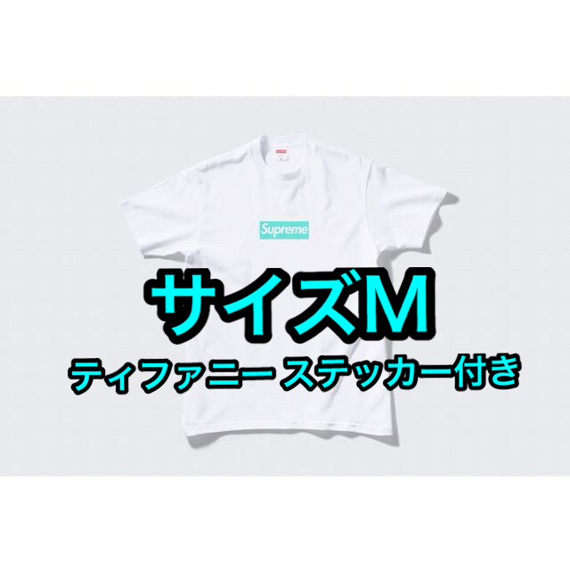 supreme Tiffany box logo tee M