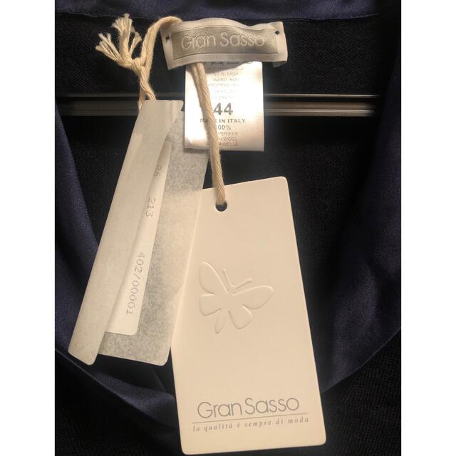 イタリア製　グランサッソ　シルク使いセーター　新品　Gran　Sasso 3