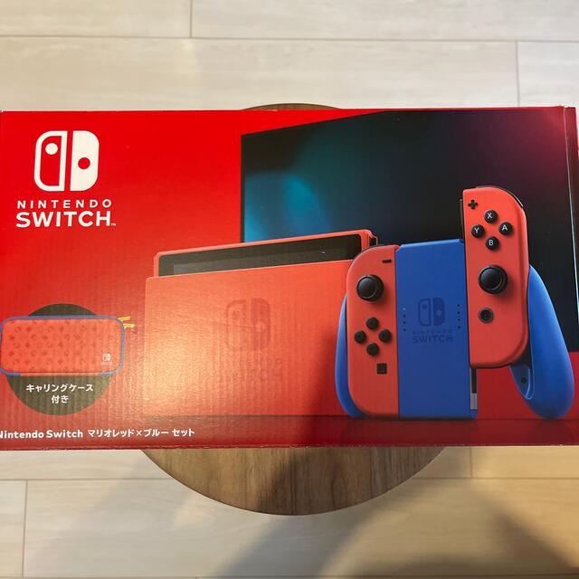 Nintendo Switch 本体 マリオレッド × ブルー セット 【使い勝手の良い