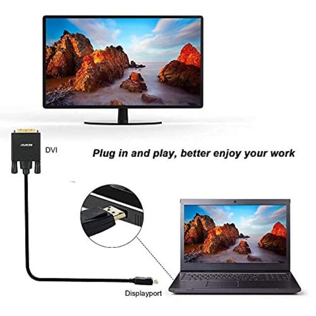 DELL(デル)のドッキングステーションセット ケーブル２本セット スマホ/家電/カメラのPC/タブレット(PC周辺機器)の商品写真