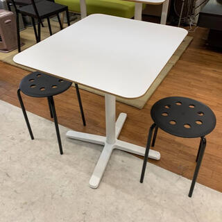 イケア(IKEA)の（蔵出し特価）IKEA BILLSTA 簡易テーブルセット No087(ダイニングテーブル)