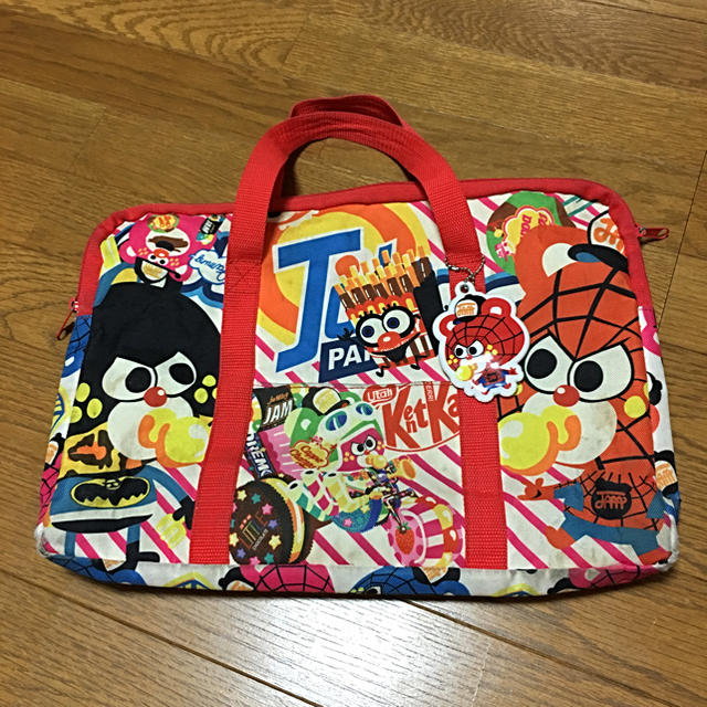 JAM(ジャム)のJAMおけいこバッグ トートバック 通園バッグ☆PARTYPARTY キッズ/ベビー/マタニティのこども用バッグ(通園バッグ)の商品写真